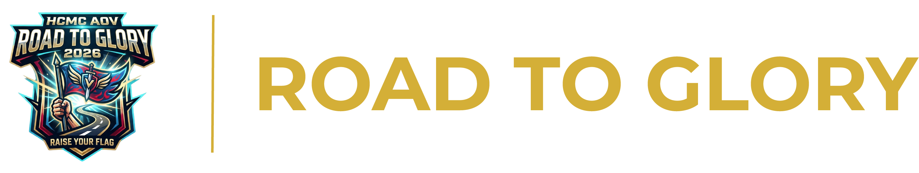HCMC AOV: Road to Glory 2026 Logo